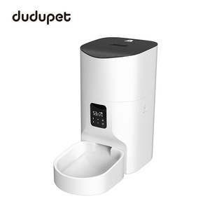 Dudupet Distributeur Intelligent d'Aliments pour Animaux de Compagnie 9L avec Contrôle par Application pour Chiens et Chats, Design Arrondi, Bol Amovible - Product Image 2