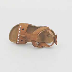 YL6014 vente en gros été enfants unisexe dessin animé conception liège sandales semelle en caoutchouc antidérapante pour garçons et filles - Product Image 3