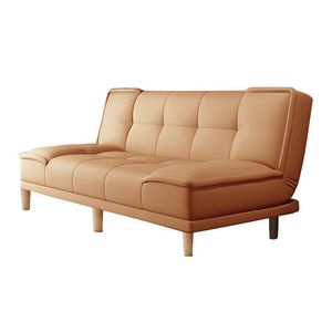 <b>Sofa</b> Bed Leather <b>Folding</b> Convertible Multifunctional Double Size For Living Room Bedroom Apartment Small Space - Product Image 1