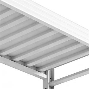 Étagère de rangement industrielle légère en acier, système de rayonnage d'entrepôt, unités d'étagères métalliques pour garage - Product Image 2