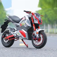 Moto électrique de course Z6 personnalisable en direct d'usine, moteur brushless 2000W 72V, vitesse maximale 80-120 km/h, autonomie 80-180 km