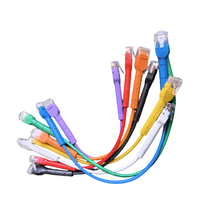 Kabel Patch Cat6 Slim Flexes 28AWG 30AWG Cat6a Dapat Dibengkokkan Ultra Tipis Kabel Patch Fleksibel Kabel Jaringan RJ45
