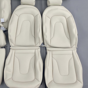 Coprisedile Universale in Pelle per <span class=keywords><strong>Auto</strong></span> <span class=keywords><strong>AUDI</strong></span> Q5 Q2 Q3 Q7 Q8 S1 S4 S5 S6 SQ5 RS3 RS4 TT - Product Image 1