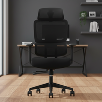 Nouvelle chaise de bureau ergonomique de direction inclinable en maille pour conférence, avec soutien lombaire confortable, pour ordinateur, à prix abordable