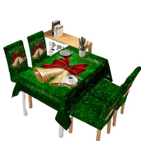Usine directement pas cher maison décorative pour la fête nouveau design populaire couverture de table en tissu de Noël