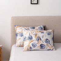 Ensemble de literie 100% polyester, taille King, Queen, Double, Simple, 3 pièces, ensembles de draps imprimés