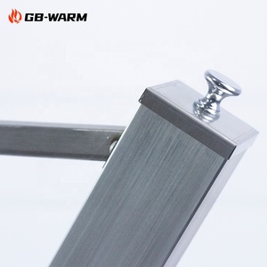 Réchaud de patio portable à granulés de bois en acier inoxydable avec tube en verre à haute flamme pour jardin et cour arrière - Product Image 2