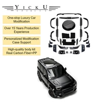 Pour Land Rover Defender 110 2020+ Nouveau Kit Carrosserie Style Urbain 2026 de Haute Qualité avec Feux de Toit, Couvre-roues et Élargisseurs d'Ailes