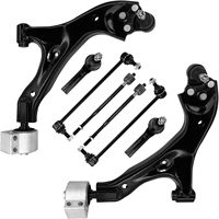 Bras de commande inférieur avant avec joint à rotule barre stabilisatrice remplacement de la biellette intérieure extérieure pour Chevrolet Equinox 2005-2009