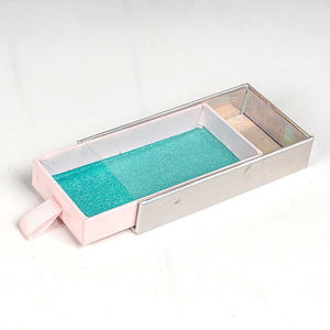 Nhà Máy Giá Rẻ Giá Miễn Phí Thiết Kế Bán Buôn Hộp Giấy Thân Thiện Với Môi Vẻ Đẹp Tự Nhiên Hộp shinning Giấy Quà Tặng Trượt Lash Hộp - Product Image 5