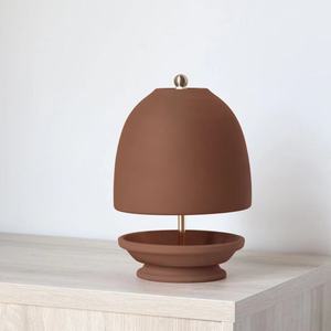 Poêle chauffe-plat autosuffisant lampe écologique en terre cuite pour la décoration <span class=keywords><strong>de</strong></span> la maison - Product Image 4