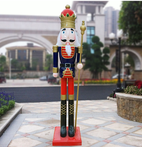 Đồ Trang Trí Sân Vườn Siêu Lớn Nhân Vật Lính Nhựa Resin Kỳ Nghỉ Kẹp Hạt Dẻ Nhựa Giáng Sinh Để Trang Trí Salon - Product Image 5