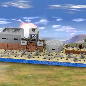 En gros, Jouet de construction militaire DIY : Bunkers Highland, Tour de garde, Bâtiments modernes, 50 pièces en matériau ABS, Modèle d'action, Cadeau - Product Image 2