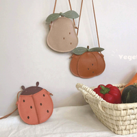 Ins populaire mode bébé enfants sac à bandoulière Pu princesse fille Messenger sac à main enfants petits sacs à main cadeau