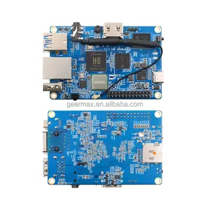 Плата плата Orange Pi 3 LTS LPDDR3, 2 Гб ОЗУ 8 ГБ eMMC Flash Allwinner H6, четырехъядерный процессор, 64 бит, 1,8 ГГц, встроенная сеть YT8531C, чип Orange Pi 3 LTS