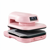 Machines de presse à chaud entièrement automatiques 15x15 pour vêtements et t-shirts, faciles à utiliser