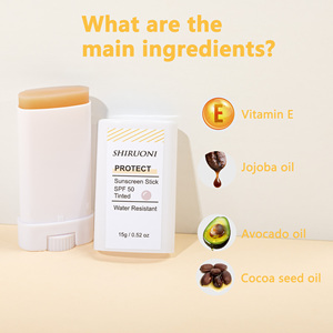 OEM ODM Portable Natural Vegan Anti UV Sun Protect Tinted Spf 50 Mineral Sunscreen Cream Stick - Product Image 5