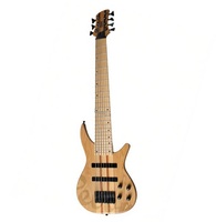 Weifang Rebon 7 String High Quality Neck Through Body Electric Bass Guitar