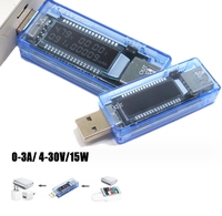 Probador de capacidad de voltaje de corriente Usb, medidor de capacidad, de energía móvil Detector, prueba de batería