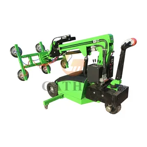 high end cheap electric mini mobile 800kg vacuum lifter for marble steel granite wood plate
