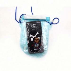 Wholesale Customized PVC Waterproof Mobile Phone Case Dry Bag With Lanyard - Product Image 1