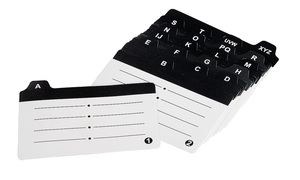 Máy tính để bàn trong suốt chủ thẻ kinh doanh 500 sheets nhựa kinh doanh name card trường hợp Countertop hiển thị đứng - Product Image 6