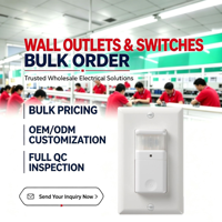 Interrupteur à détecteur de mouvement PIR intelligent sans contact Hooanke homologué ETL, portée de détection de 7,9 m, 120 V, pour utilisation dans les escaliers, les hôtels et les couloirs