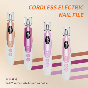 Lima Eléctrica Portátil Recargable Ligera para Uñas, Herramienta Profesional de Manicura y Pedicura para el Hogar y Salón - Product Image 2