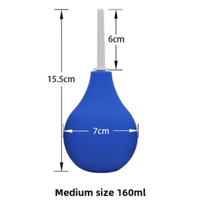 Zachte Kop Rubber Rectale Irrigatie Spuit Kit Vaginale Anale Douche <span class=keywords><strong>Enema</strong></span> Bulb Seksproducten Reinigingstool - Product Image 4
