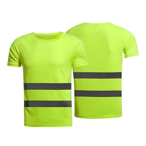Camiseta reflectante para correr, ropa de trabajo de alta visibilidad, transpirable, de verano, nueva - Product Image 2