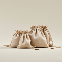 Petit sac cadeau personnalisé en toile de jute avec cordon de serrage Sacs à poussière en toile de jute durables Sacs cadeaux pour pochette de sac à bijoux cosmétiques