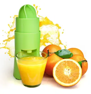 Aksesori dapur Kecil Juicer multifungsi Manual plastik penekan jeruk dan Lemon domestik portabel