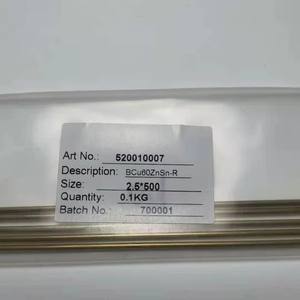 Varilla de soldadura de cobre más vendida a precio de fábrica al por mayor 2.5MMX 500MM - Product Image 4