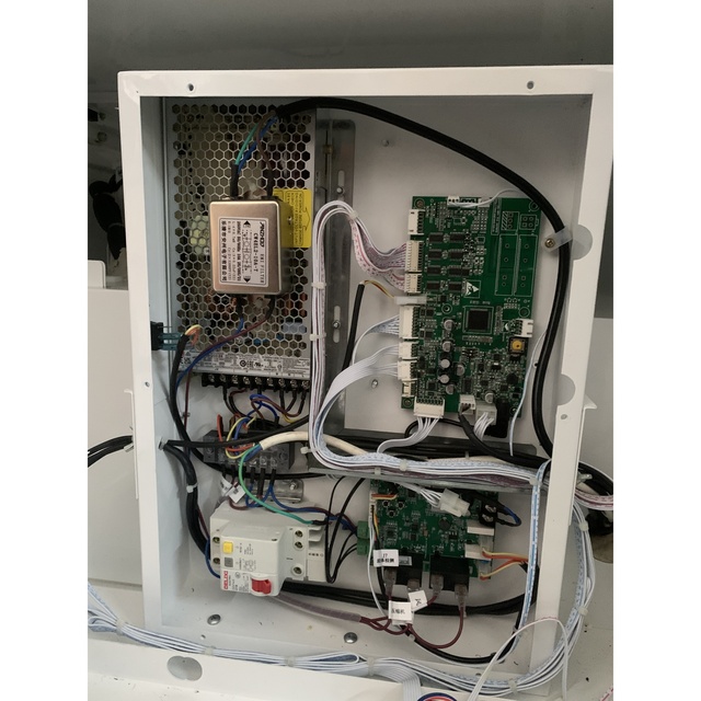 Vending Machine Electronic Control, Sheet Metal Box, Cable+Full-color LED Light Strip Controller, Temperature Control Board