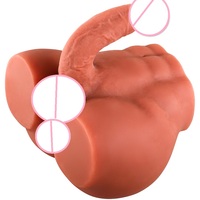 4KG Mann Modell Halbkörper Sexspielzeug Weibliche Masturbation Torso Schwanz Dildo Mastur bator für Männer und Frauen