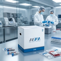 Kotak Pengiriman Es Kering Seri NERA D CGT dengan Sensor IoT Opsional, Dapat Digunakan Kembali, VIP+EPP untuk Logistik Sel Punca & Terapi Gen yang Beku Dalam untuk Logistik Beku Dalam