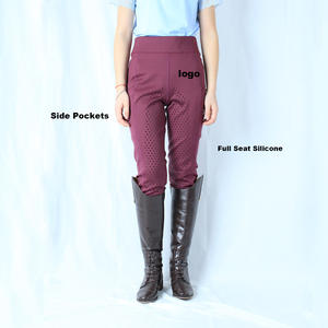 Pantalones de Montar ARLAN Factory con Parche en la Rodilla, Estilo Ecuestre Inglés para Hombre, Tela Denim Samshield de Alta Calidad, Venta al Por Mayor - Product Image 1