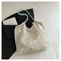 Sac à bandoulière portable en toile brodée de style chinois, grande capacité, multi-usage, nouvelle collection, vente chaude