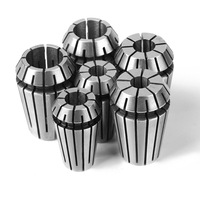 Collet CNC presisi tinggi pemegang alat untuk pusat mesin ER16 ER20 klem mesin ukir Chuck