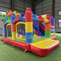Vente en gros Block Party Bounce House Structure Château gonflable gonflable et équipement d'amusement intérieur