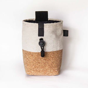 Bolsa de Tiza de Corcho Ecológica y Natural para Escalada, Bolsa de Tiza Reciclada para Boulder - Product Image 6