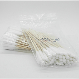 Tăm Bông Đầu Chữ Q Lớn 50 Thanh Tre Tăm Bông Đầu Tròn Đơn Lớn Tùy Chỉnh - Product Image 4