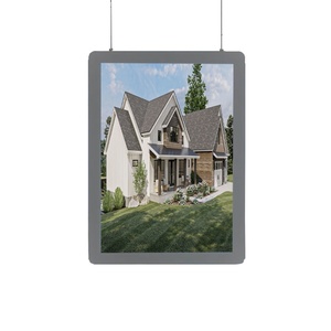 Commercial A4 Crystal Led Light <b>Box</b> Display Real Estate Magnetic Led Slim Acrylic Light <b>Box</b> - Product Image 1