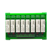 Penjualan Laris 8 Saluran Kontrol DC AC Solid State Modul Relay Elektromagnetik Pelatuk Level Tinggi dan Rendah GJ-5FA-L Kontrol PLC