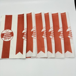 High Quality Hamburger Sandwich Insulated Foil Wrap Hot Food Wrapping <b>Paper</b> Packing - Product Image 2