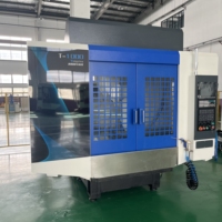 Fresadora CNC de 3 Ejes T1000 VMC BT30/BT40 con Cambiador Automático de Herramientas para Fabricación de Moldes de Precisión, Sistema Syntec
