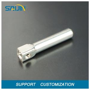 विद्युत सॉकेट प्लग धातु भागों मशीनीकृत <span class=keywords><strong>10</strong></span> ए ठोस पीतल पिन टर्मिनल के साथ <span class=keywords><strong>10</strong></span> ए ठोस पीतल पिन टर्मिनल - Product Image 3