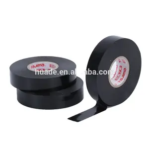 중국 PVC 테이프 제조 업체 절연 접착 블랙 테이프 빛나는 PVC 전기 절연 테이프