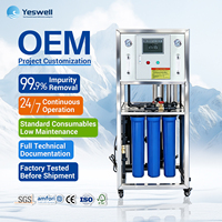 Équipement de traitement de l'eau pour petites usines, machine d'osmose inverse pour eau de puits, filtre RO, machine à eau minérale