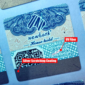 สติกเกอร์ติดรหัส QR สติกเกอร์รักษาความปลอดภัยป้องกันการงัดแงะป้องกันของแท้ป้ายติดเสื้อผ้าตามสั่ง - Product Image 4